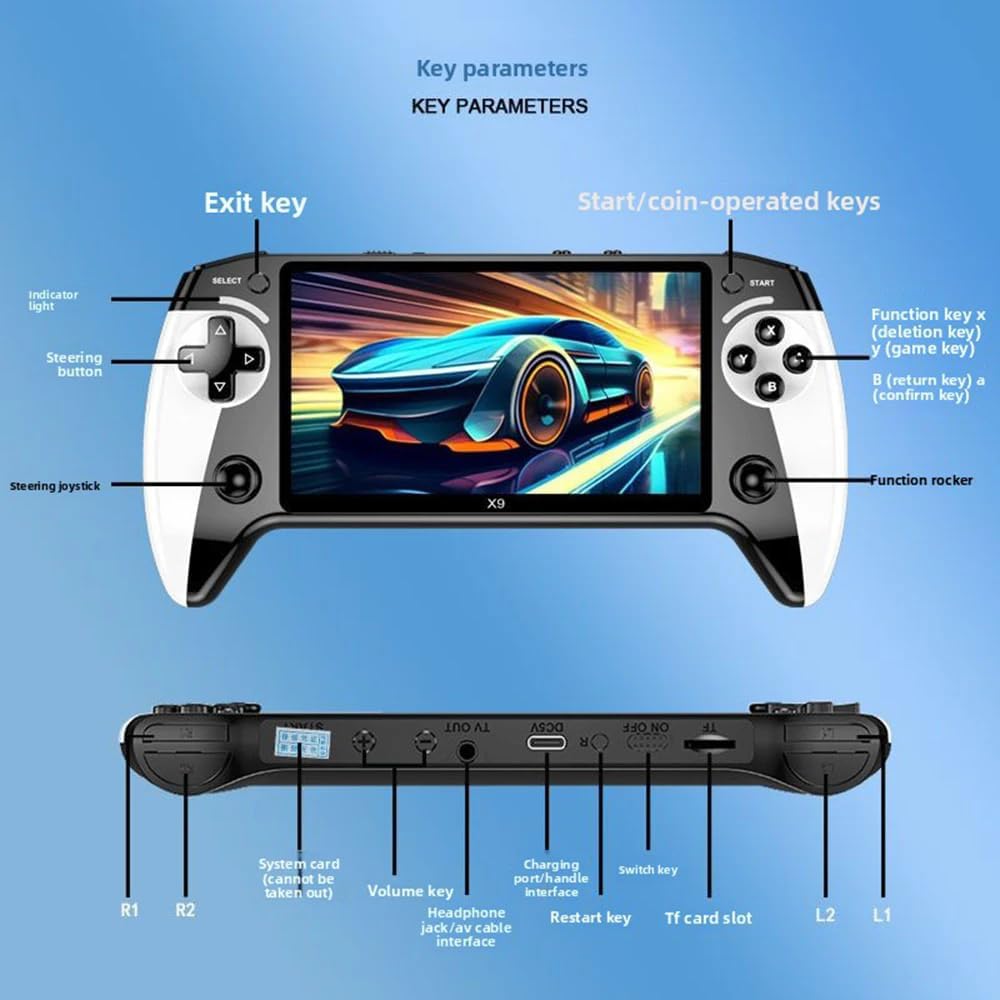 X9 Handheld Game Console